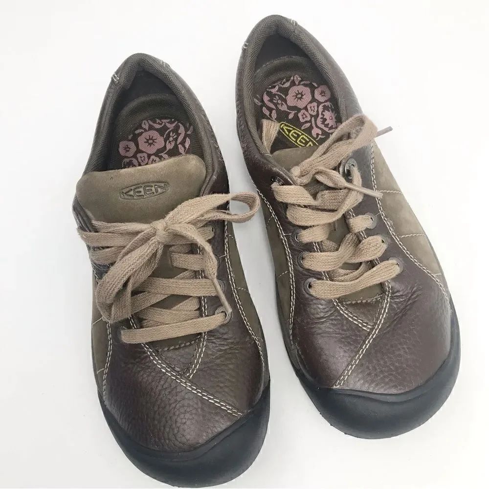 Keen PRESIDIO Cascade / Shiitake Leather Performance Activewear Shoes